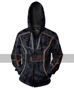 Avengers Infinity War Iron Man Tony Stark Camouflage Hoodie Jacket