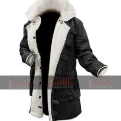 Bane Leather Jacket With Faux Fur Lined