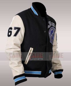 Alternative view of Beverly Hills Cop Eddie Murphy Axel Foley Detroit Lions Jacket