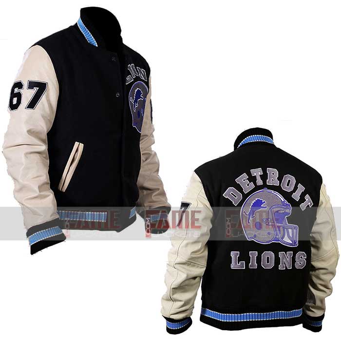 Beverly Hills Cop Eddie Murphy Axel Foley Detroit Lions Jacket