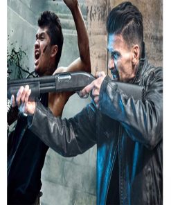 Alternative view of Beyond Skyline Frank Grillo Casual Black Leather Jacket