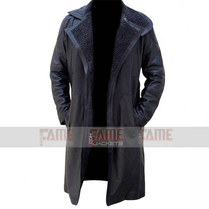 Ryan Gosling Blade Runner Officer K Men Winter Leather Coat