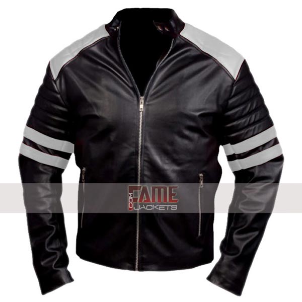 Tyler Durden Fight Club Retro Biker Jacket