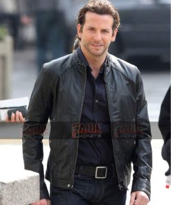 Bradley Cooper Black Leather Jacket On Sale