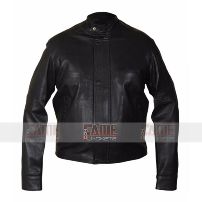 Californication Hank Moody Black Leather Casual Jacket For Men