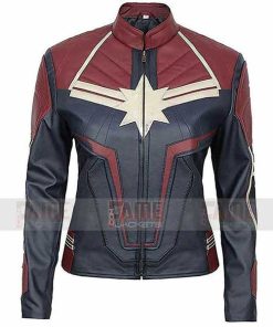 Captain Marvel Brie Larson Women's Leather Jacket