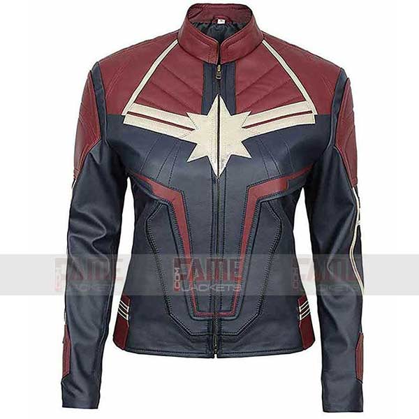 Captain Marvel Brie Larson Women's Leather Jacket