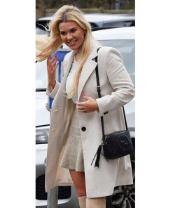 All New Women's White Cotton Coat for Tall Women