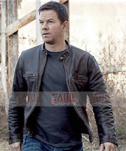 Alternative view of Mark Wahlberg's Distressed Slim Fit Jacket