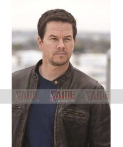 Mark Wahlberg's Distressed Slim Fit Jacket