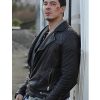 Daniel Wu Sunny Black Moto Jacket