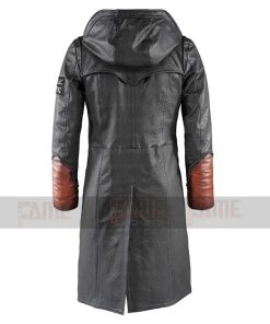 Alternative view of Devil May Cry 5 Dante Black Leather Winter Coat