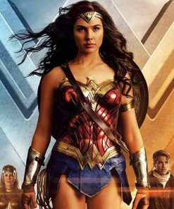 Diana Prince Wonder Women Leather Jacket