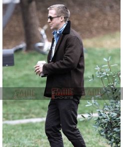 Ryan Gosling First Man Brown Wool Winter Jacket For Men