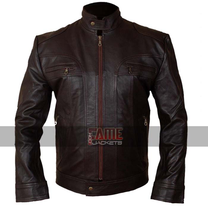 Ghost of Girlfriend Past Matthew McConaughey Brown Leather Jacket