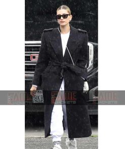 Hailey Rhode Bieber Long Wool Coats For Women