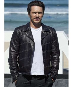 James Franco Men Black Vintage Blazer