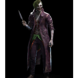 # Joker Injustice 2 Real Distressed Leather Long Over Coat