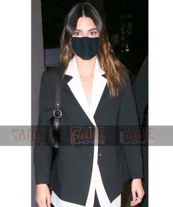 Kendall Jenner Black Tuxedo Dress For Women