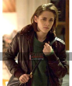 Kristen Stewart Women's Vintage Style Brown Jacket