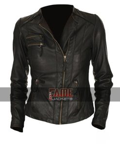 Latest Style Black Biker Leather Jacket