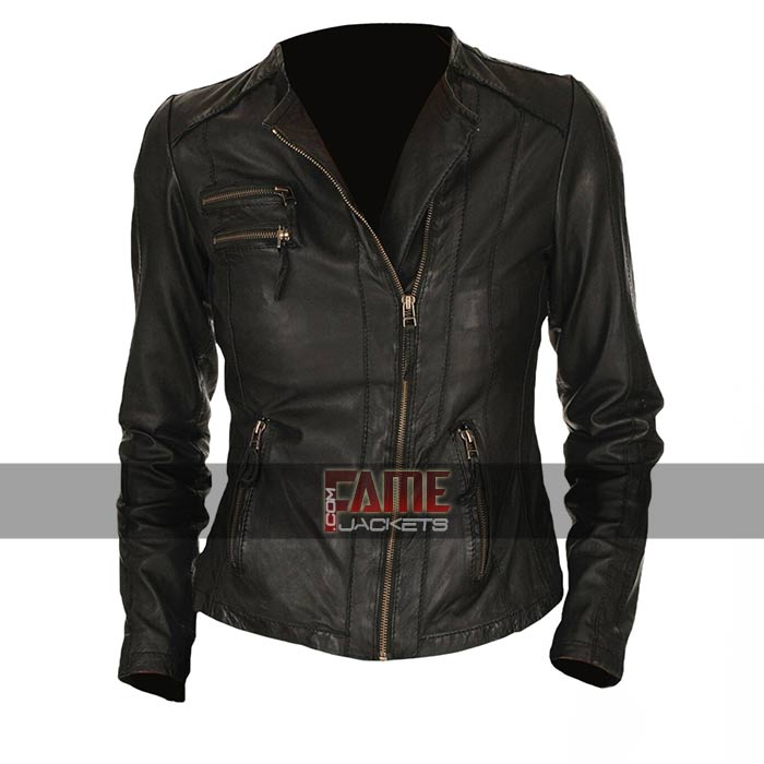 Latest Style Black Biker Leather Jacket