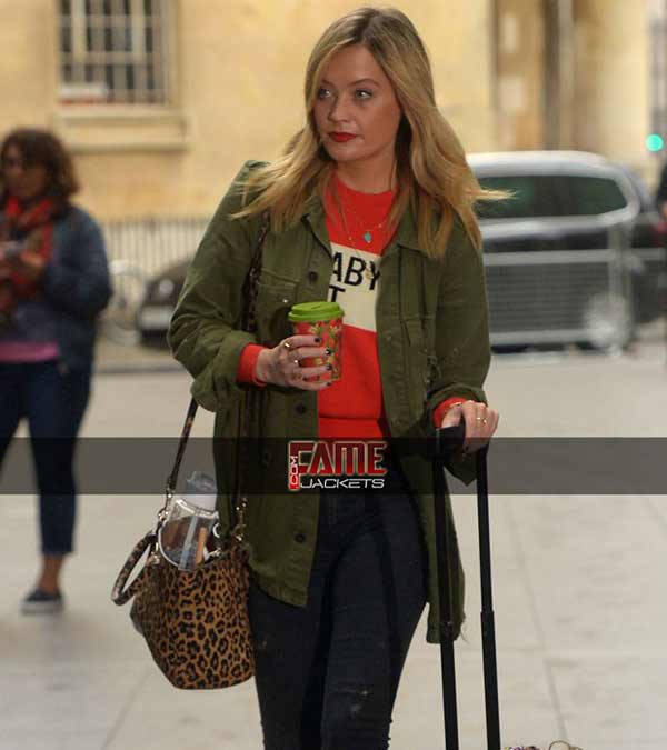 Field Jacket of Laura WhitMore in Green Cotton