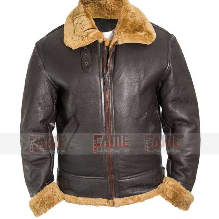 Men's Aviator Leather Jackets WW2 Leather Jacket