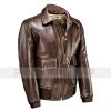 Men's Genuine Brown Leather G 1 Flight Cockpit Jacket