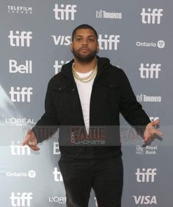 Alternative view of Michael b Jordan Just Mercy Hoodie Denim Jacket