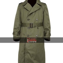 Men's Military US Army M-51 Cotton Long Trench Overcoat