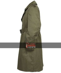 Alternative view of Men's Military US Army M-51 Cotton Long Trench Overcoat