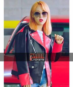Moonbyul Mamamoo Selfish MV Teaser Red & Black Jacket