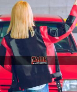 Alternative view of Moonbyul Mamamoo Selfish MV Teaser Red & Black Jacket