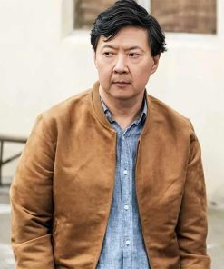 David Kim My Spy The Eternal City Brown Jacket