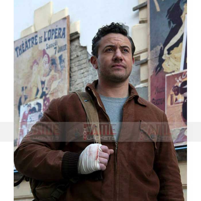Neil Mackay X Company Warren Brown Suede Leather Jacket