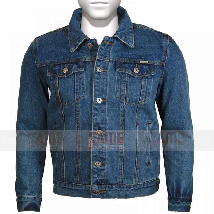 New Men's Denim Trucker Vintage Classic 1970 Retro Jacket