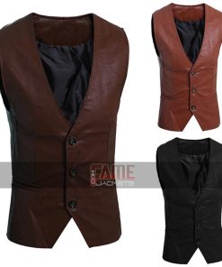 New Men's Classic Motorcycle Snooker Vest