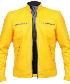 Alternative view of Samuel Barnett Dirk Gently's Holistic Detective Agency Leather Jacket