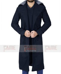 Tom Hardy Fur Collar Wool Winter Coat