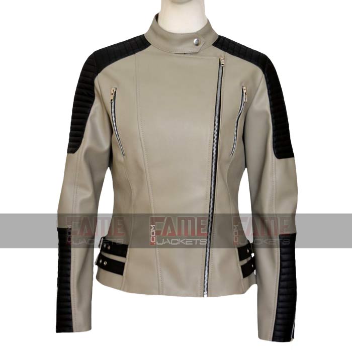 The Walking Dead Women Leather Jacket