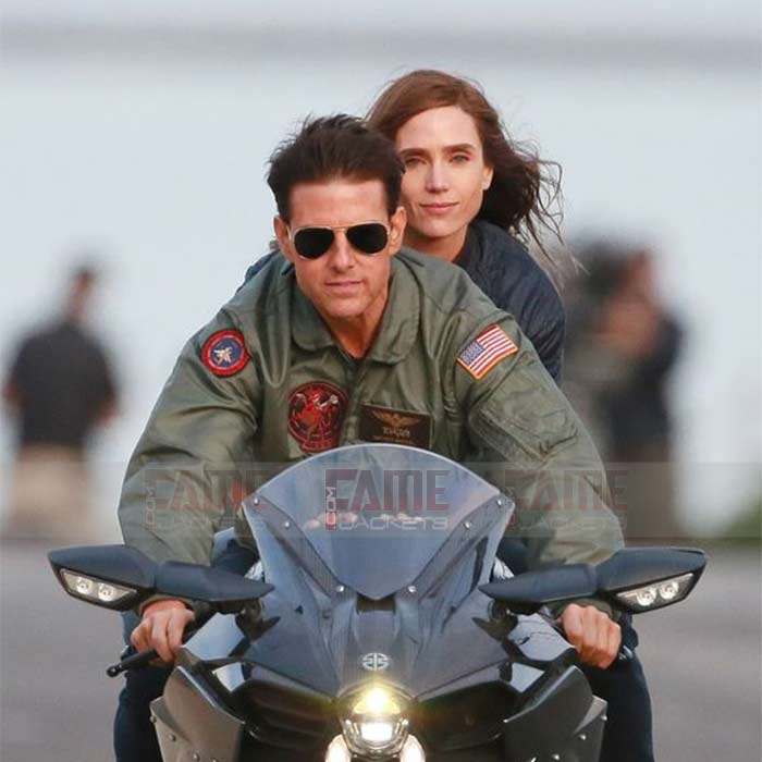 Top Gun Jacket - Tom Cruise Recreates Top Gun