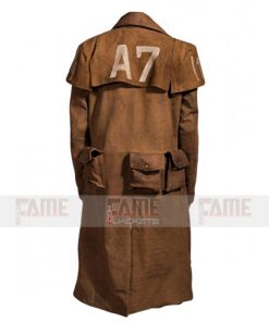 # Vegas A7 Veteran Ranger Armor NCR Gaming Suede Trench Coat