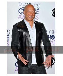 Alternative view of Vin Diesel Men's Leather Blazer In New Style