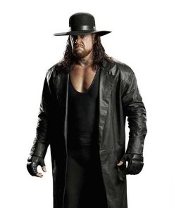 Dead Man The Undertaker Black Leather Overcoat