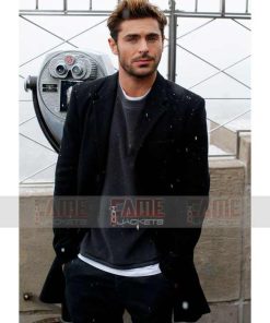 Zac Efron Wool Winter Coat