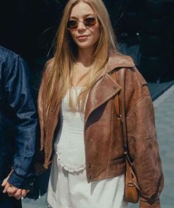 Buy Becky Hill F1 British Grand Prix Brown Jacket