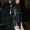 Buy Beyonce Black Leather Coat