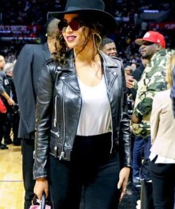 Shop Buy Beyonce Black Leather Jacket