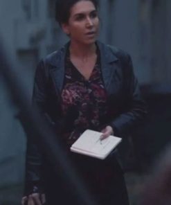 Shop Cecile Cubiló Leather Jacket